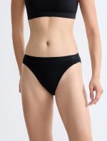 SLOGGI GO CASUAL HIGH LEG BLACK