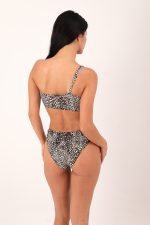 BOTTOM MID HIGH WAIST HOOP LEOPARD - Image 2