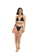 BLACK TOP TRIANGLE CROSS WAIST - Image 4