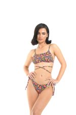 RETRO FLORAL BOTTOM V-SHAPE - Image 2