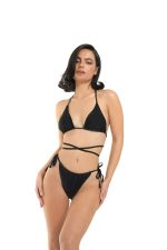 BLACK BOTTOM ADJUSTABLE TIE SIDE - Image 3