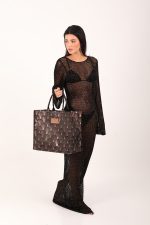 DAISY CROCHET DRESS BLACK - Image 5