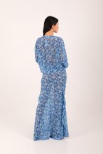IRIS SKIRT BLUE HIBISCUS - Image 4