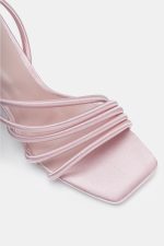 ADEL SATIN HEELS NUDE/PINK - Image 4