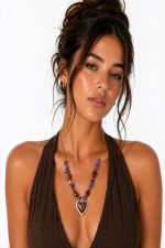 ARIATIDE NECKLACE PURPLE