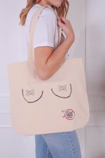 BREAST CANCER AWARENESS SASTAINABLE BAG - Image 3