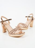LYDIA HEELS CHAMPAGNE