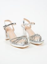 LYDIA HEELS SILVER