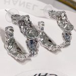 SILVER HOOP EARRINGS - Image 2