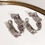 SILVER HOOP EARRINGS - Image 6