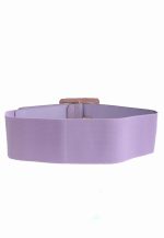 SQUARE BUCKLE BELT PURPLE - Image 2
