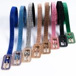 BELT WITH RHINESTONES 2CM