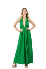 DARYA LUREX DRESS GREEN - Image 2