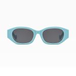 POLYGON SHAPE SUNGLASSES BLUE - Image 2