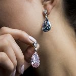 CUBIC ZIRCON EARRINGS PINK - Image 4