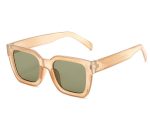 SQUARE SHAPE SUNGLASSES TEA