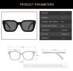 SQUARE SHAPE SUNGLASSES TEA - Image 3