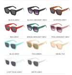 SQUARE SHAPE SUNGLASSES TEA - Image 4
