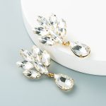 CRYSTAL EARRINGS CLEAR - Image 3