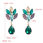 CRYSTAL EARRINGS CLEAR - Image 4