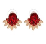 CHRYSTAL EARRINGS RED