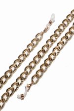 METTALIC SUNGLASSES CHAIN GOLD - Image 2
