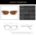 SQUARE FRAME SUNGLASSES LILAC - Image 3
