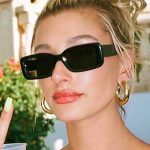 SQUARE FRAME SUNGLASSES LILAC - Image 5