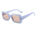 SQUARE FRAME SUNGLASSES BLUE