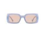 SQUARE FRAME SUNGLASSES BLUE - Image 2