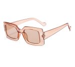 SQUARE FRAME SUNGLASSES NUDE