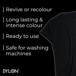 DYLON FABRIC DYE INTENSE BLACK - Image 3