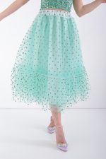 ESTER TULL SKIRT BY AMINA MURR MINT - Image 4