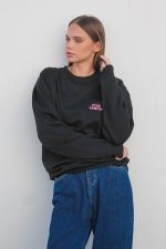 F*CK CANCER AWARENESS SWEATSHIRT BLACK