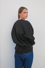 F*CK CANCER AWARENESS SWEATSHIRT BLACK - Image 3