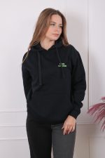 F*CK CANCER UNISEX HOODIE BLACK