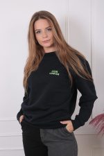 F*CK CANCER UNISEX SWEATSHIRT BLACK
