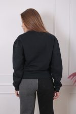 F*CK CANCER UNISEX SWEATSHIRT BLACK - Image 3