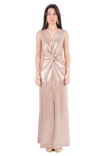 FREYA DRESS BY AMINA MURR ROSE GOLD - Image 2