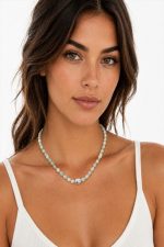 ISLA GLOW NECKLACE SILVER
