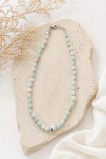 ISLA GLOW NECKLACE SILVER - Image 2