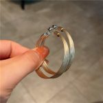 METAL HOOP EARRINGS - Image 3