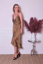 JORDANIA DRESS MOCCA - Image 3