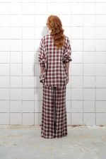 LUMINA SHIRT AND TROUSERS SET IN GINGHAM PATTERN - Image 3
