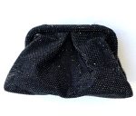 FULLY STRASS CLUTCH BAG BLACK