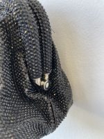 FULLY STRASS CLUTCH BAG BLACK - Image 4