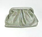 FULLY STRASS CLUTCH BAG SILVER