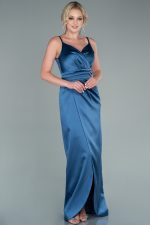 MALIA DRESS BY AMINA MURR BLUE