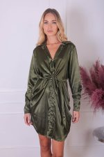 NEFELIANA DRESS KHAKI
