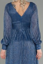 NIA DRESS BY AMINA MURR BLUE - Image 4